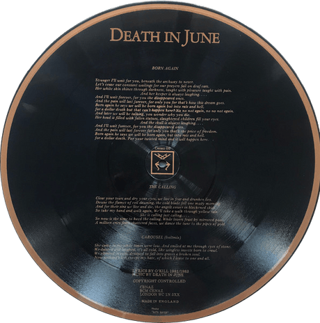 Death In June - Born Again Vinyl Vinyl