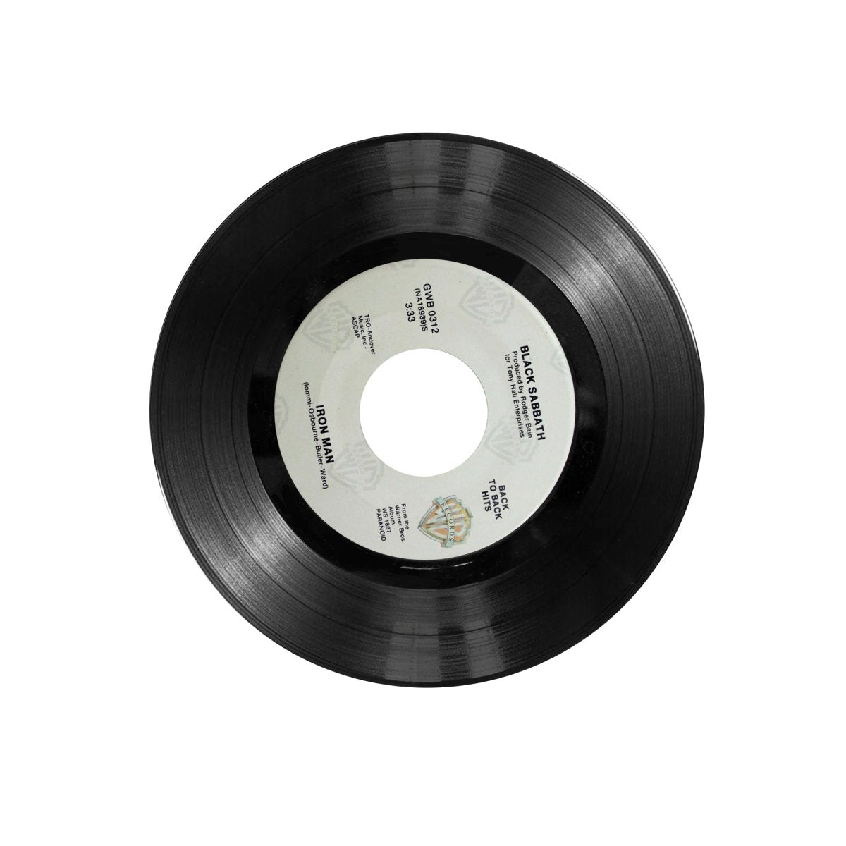 Black Sabbath - Paranoid / Iron Man 7" Vinyl