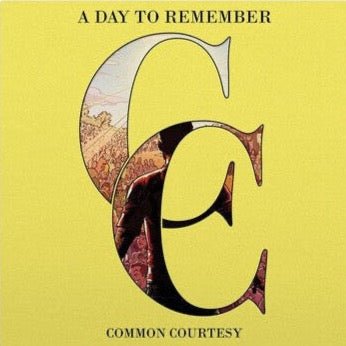 A Day To Remember - Common Courtesy Vinyl