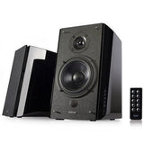 Edifier 4001369 R2000DB Black 2.0 Book Shelf Speakers Bluetooth Wireless - 120 Watts Vinyl