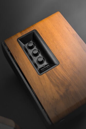Edifier R1280DB Bluetooth Wireless 2.0 Book Shelf Speakers - 42 Watts Wood Grain Speakers Vinyl