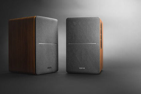 Edifier R1280DB Bluetooth Wireless 2.0 Book Shelf Speakers - 42 Watts Wood Grain Speakers Vinyl