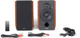 Edifier R1700BT Bluetooth Wireless 2.0 Book Shelf Speakers - 66 Watts Wood Grain Speakers Vinyl