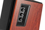 Edifier R1700BT Bluetooth Wireless 2.0 Book Shelf Speakers - 66 Watts Wood Grain Speakers Vinyl
