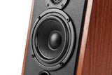 Edifier R1700BT Bluetooth Wireless 2.0 Book Shelf Speakers - 66 Watts Wood Grain Speakers Vinyl