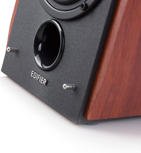 Edifier R1700BT Bluetooth Wireless 2.0 Book Shelf Speakers - 66 Watts Wood Grain Speakers Vinyl