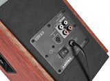 Edifier R1700BT Bluetooth Wireless 2.0 Book Shelf Speakers - 66 Watts Wood Grain Speakers Vinyl