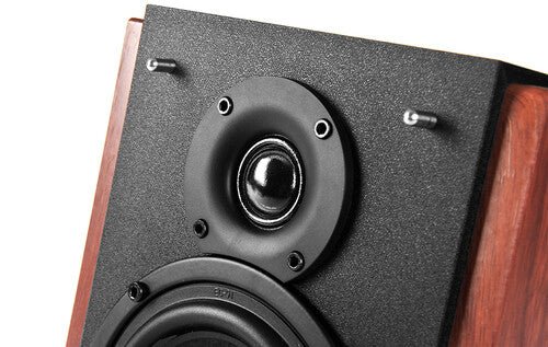 Edifier R1700BT Bluetooth Wireless 2.0 Book Shelf Speakers - 66 Watts Wood Grain Speakers Vinyl