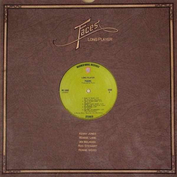 Faces - Long Player Vinyl Vinyl