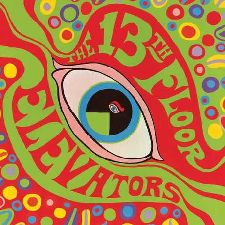 The 13th Floor Elevators - The Psychedelic Sounds Of The 13th Floor Elevators Great copy from a real record store. All our used records are washed in a Degritter Sonic Cleaner. Jacket has very crips corners, some light ring wear, otherwise very clean. Vinyl sounds amazing. Some light noise on quiet parts which is not unexpected wit Vinyl