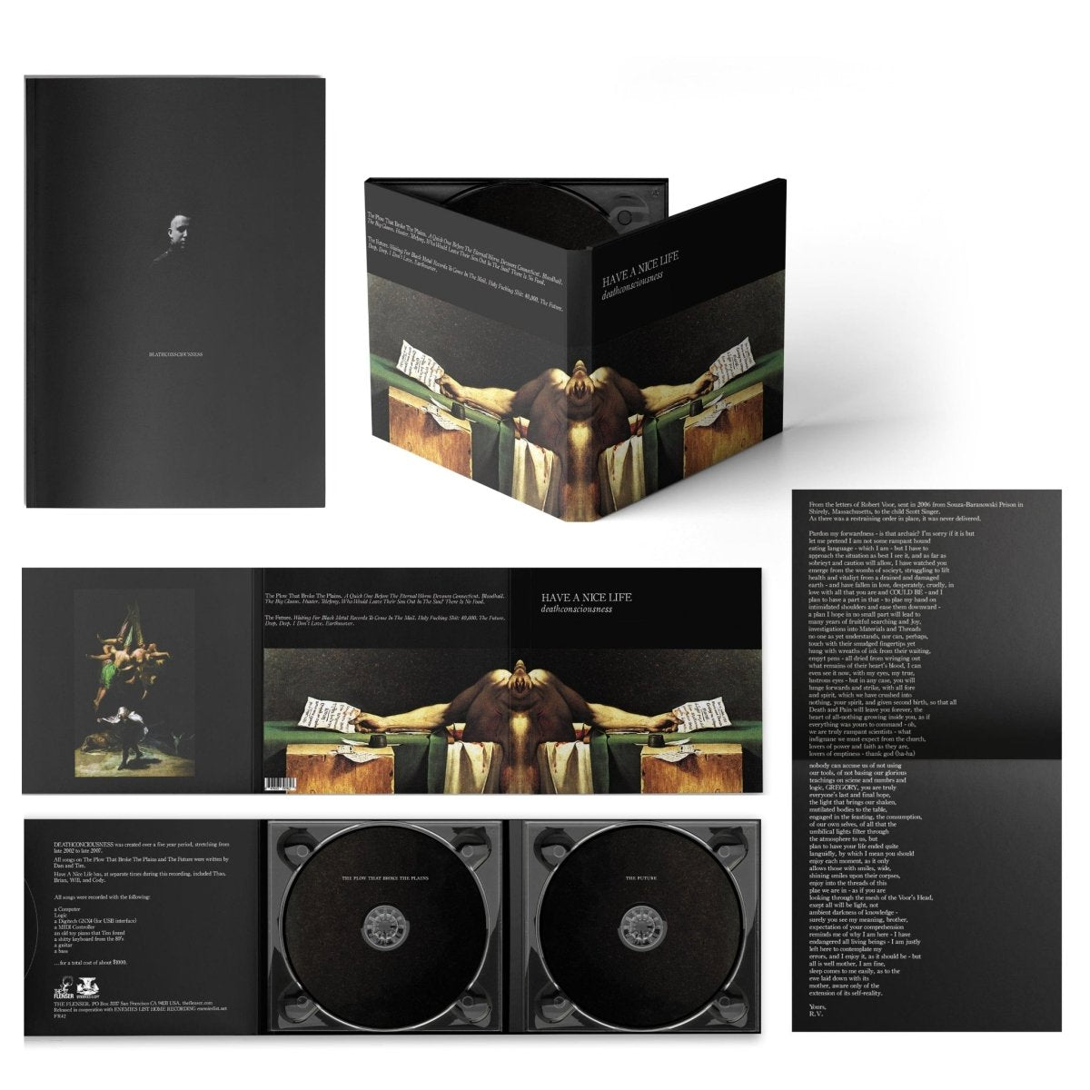 Have A Nice Life - Deathconsciousness CD Box Set Vinyl