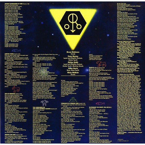 Iron Maiden - Somewhere In Time Vinyl