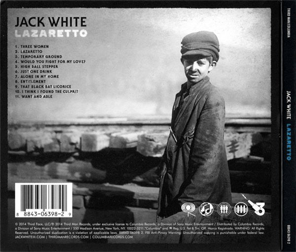 Jack White - Lazaretto CD Vinyl