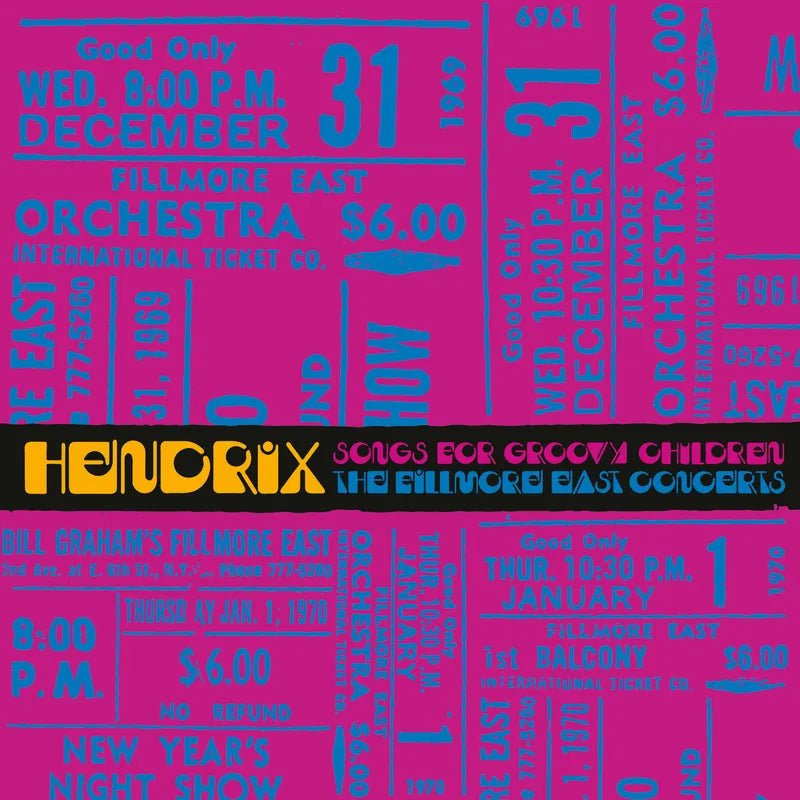 Jimi Hendrix - Songs For Groovy Children: The Fillmore East Concerts Vinyl Vinyl
