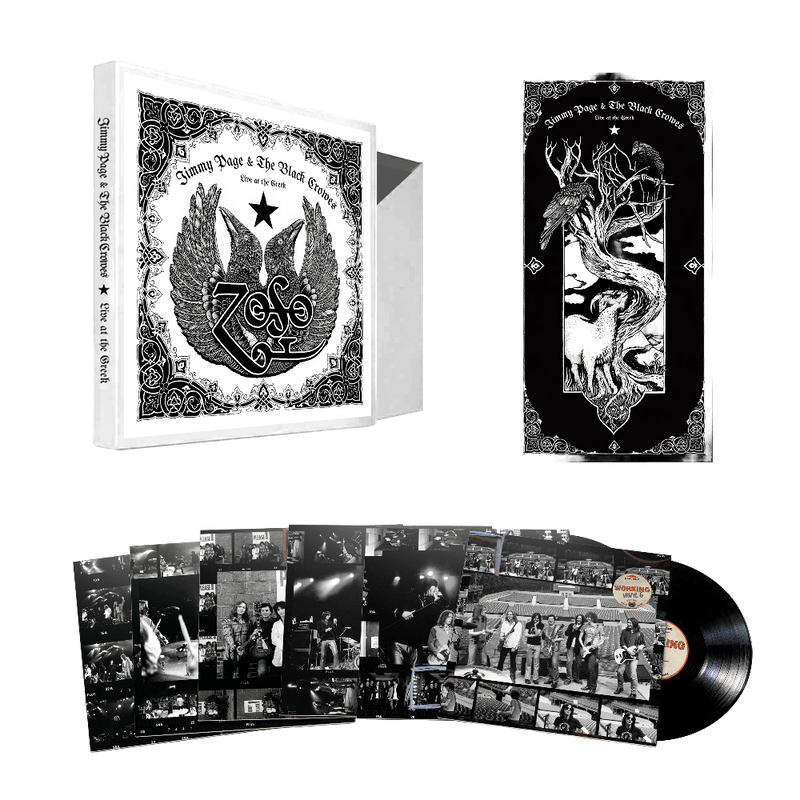 Jimmy Page & the Black Crowes "Live At The Greek" 6 LP Box Set Vinyl Vinyl