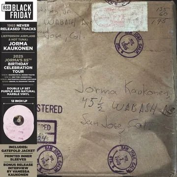 Jorma Kaukonen - Wabash Avenue Vinyl Vinyl