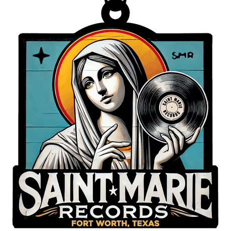 Saint Marie Records - Keychain