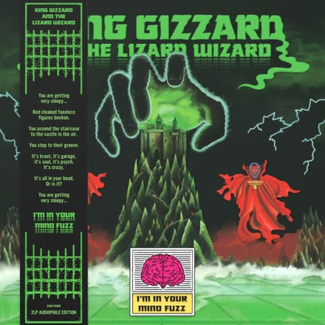 King Gizzard And The Lizard Wizard - I'm In Your Mind Fuzz Great copy from a real record store. All our used records are washed in a Degritter Sonic Cleaner. Includes OBI, sleeve is NM except for one small seam split and a small crease. Near Mint (NM or M - ) Vinyl