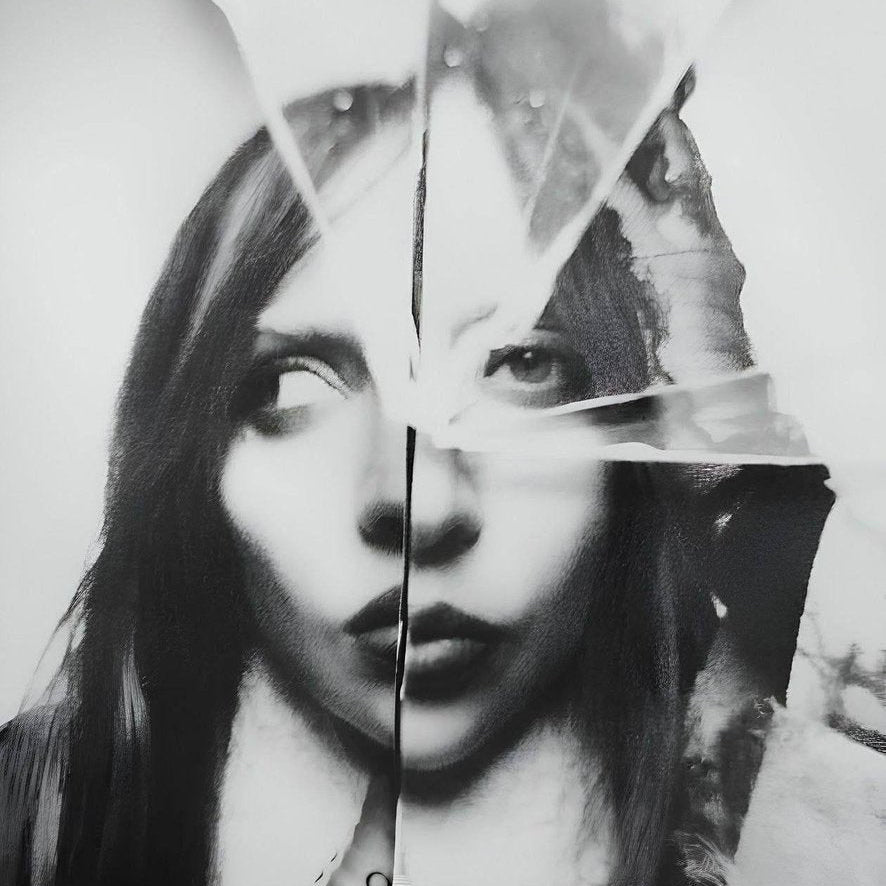 LADY GAGA MAYHEM ホワイトビニール ポスター付き Lady Gaga Mayhem Poster: Vintage Comic Book Pop Art - Etsy