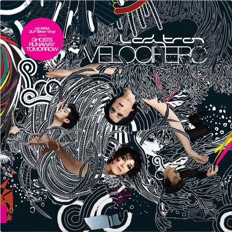 Ladytron – Velocifero silver 2LP front sleeve