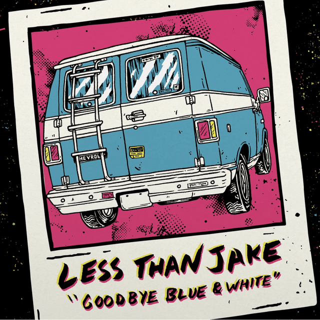 Less than Jake - Goodbye Blue And White Vinyl Vinyl