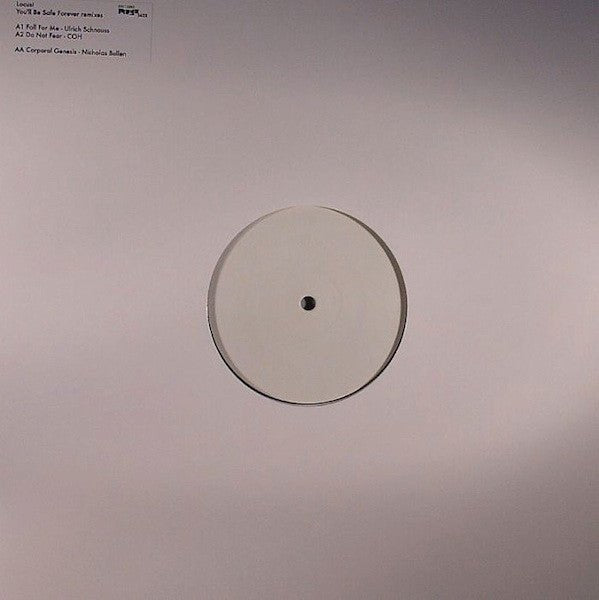 Locust - You'll Be Safe Forever Remixes Vinyl Vinyl