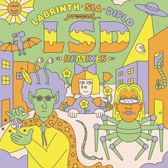 LSD (Labrinth, Sia and Diplo) - Labrinth, Sia & Diplo presents... LSD (The Remixes) Vinyl Vinyl