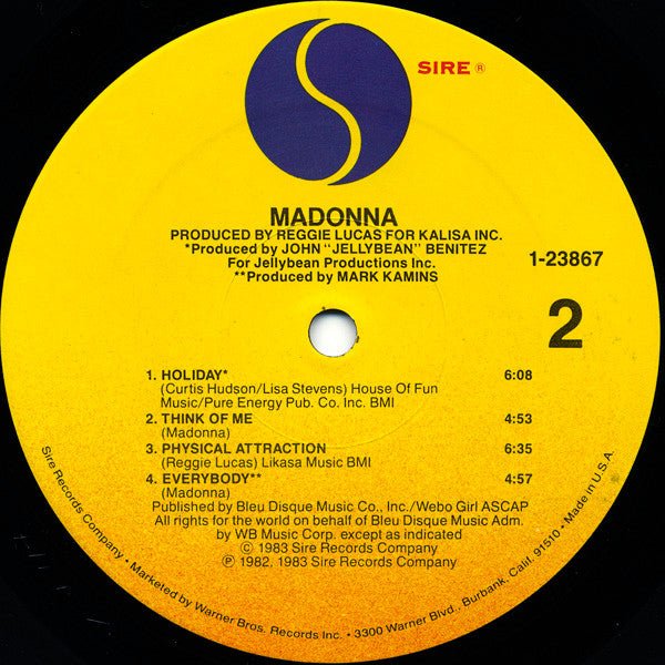 Madonna - Madonna Vinyl Vinyl