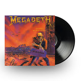 megadeth peace sells — Capitol black 180g LP repress, sleeve and record on white