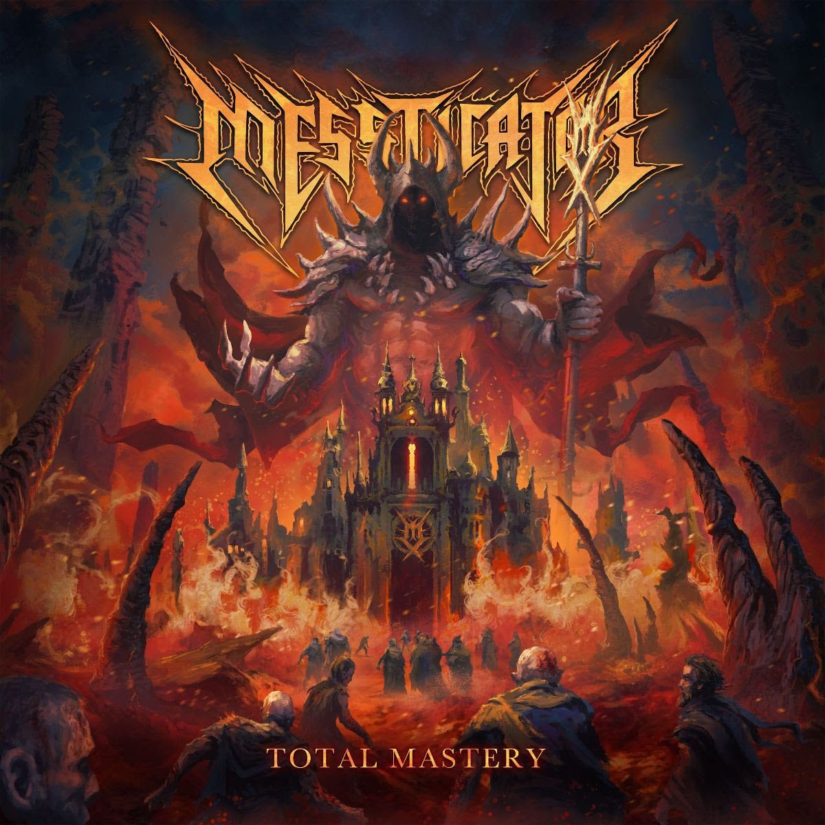 Messticator, Total Mastery - Orange/ Black Vinyl Vinyl