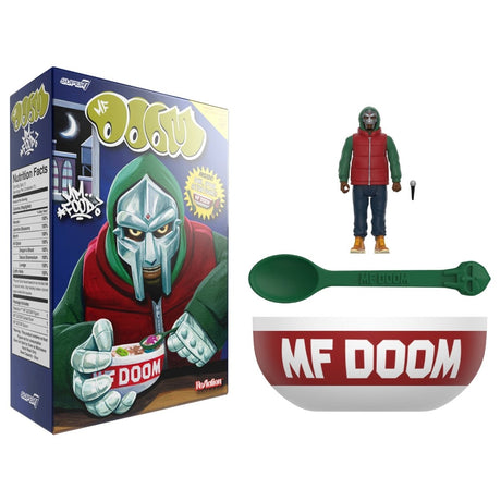 MF Doom - Cereal Box Wave 2 ReAction Figure Action Figures Vinyl