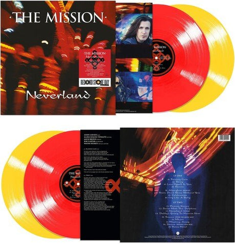 Mission - Neverland: 30th Anniversary - Limited 140 - Gram Red & Yellow Colored Vinyl Vinyl Vinyl