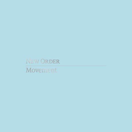 New Order - Movement Vinyl Vinyl