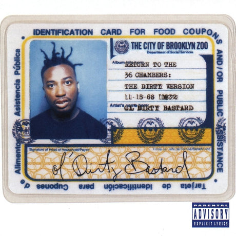 Ol' Dirty Bastard - Return To The 36 Chambers: The Dirty Version CD Vinyl