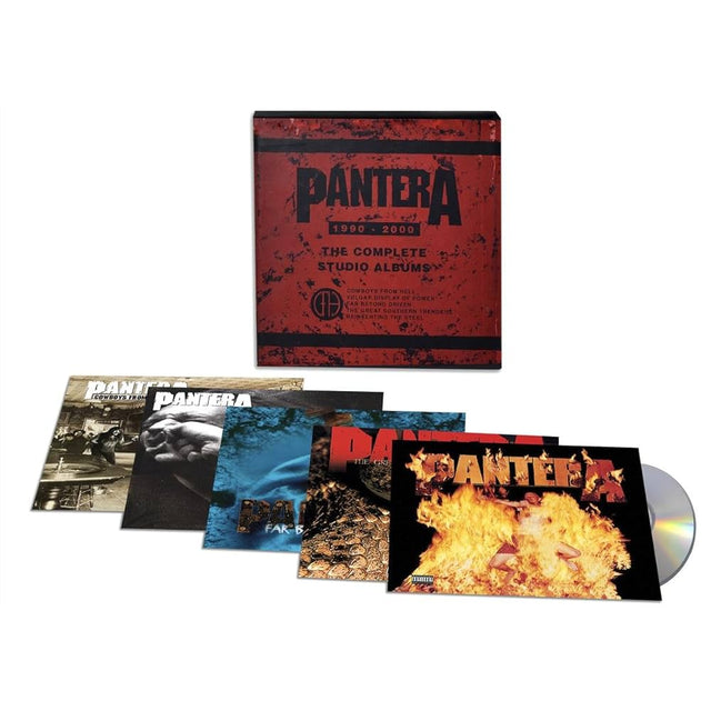 Pantera - The Complete Studio Albums 1990 - 2000 CD Box Set Vinyl