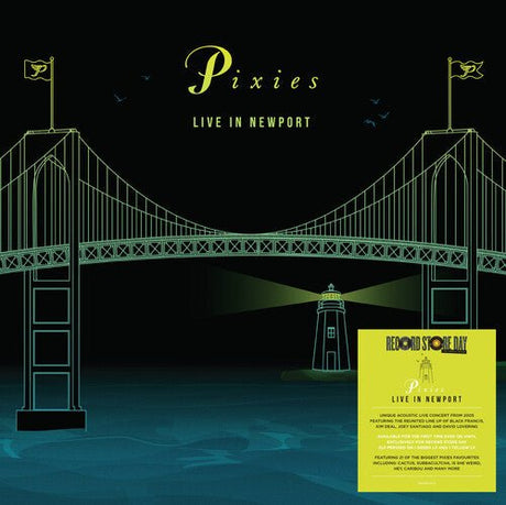 Pixies, Live In Newport - Limited RSD 2026 Green & Yellow Colored Vinyl Vinyl Vinyl