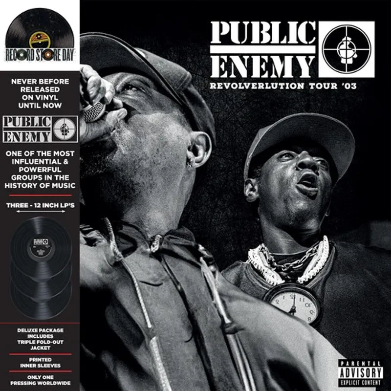 Public Enemy - Revolverlution Tour 2003 (CD) Vinyl