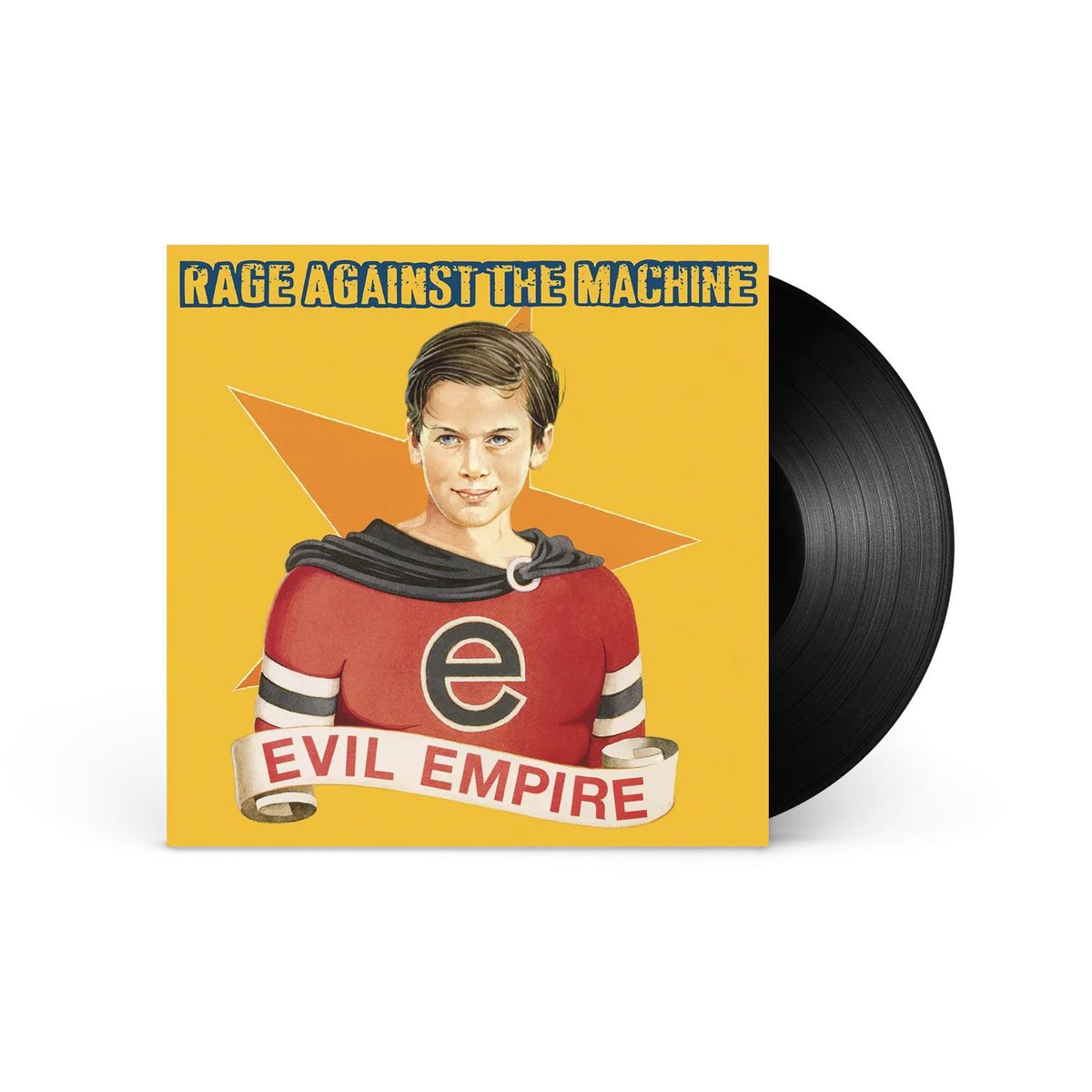 rage against the machine evil empire — Black 180g LP, Epic 190758512013, sleeve and record on white