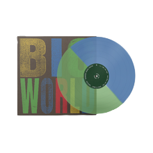 HOVVDY - BIG WORLD VINYL (LTD. ED. TRANSPARENT GREEN + BLUE SPLIT)