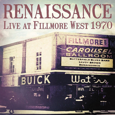 Renaissance - Live At Fillmore West 1970 Vinyl Vinyl