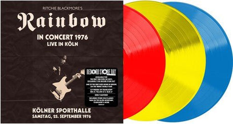 Ritchie Blackmore's Rainbow, Live From Koln 1976 - Limited RSD 2026 Translucent Red, Yellow & Blue Colored Vinyl Vinyl Vinyl