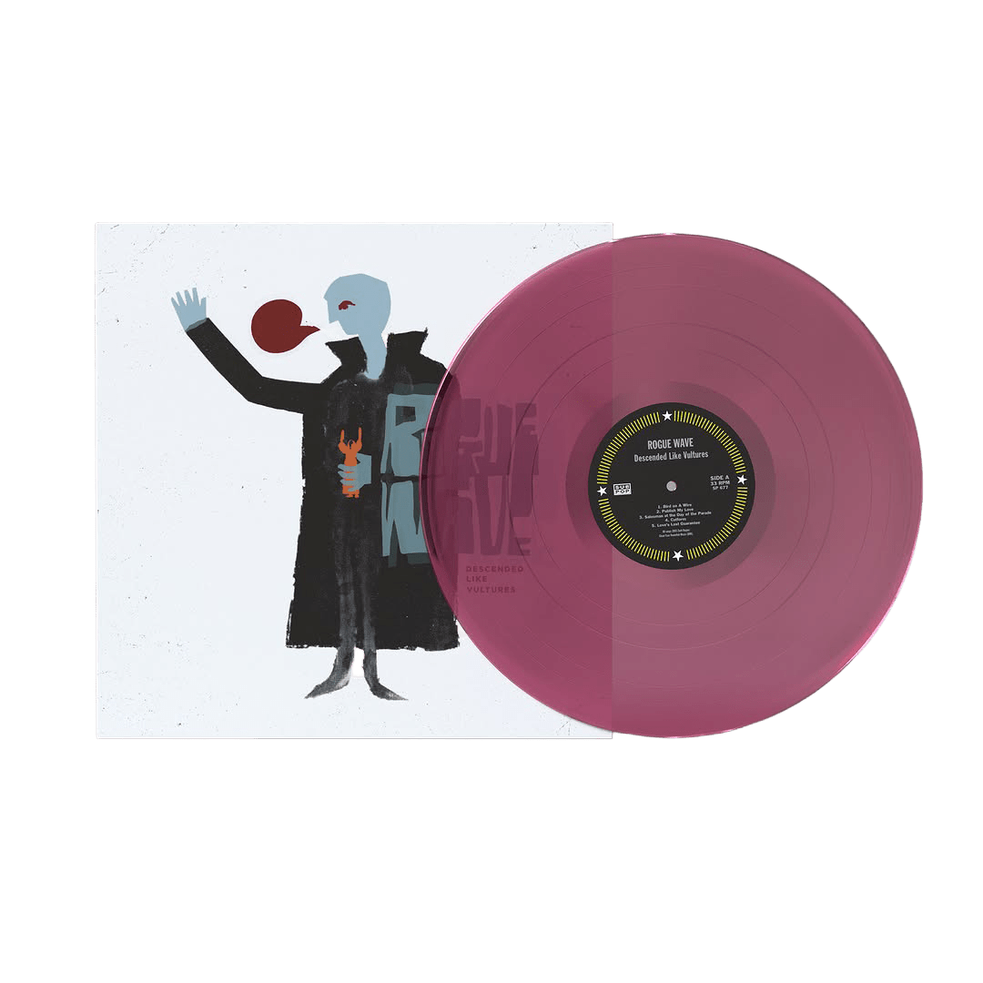 Rogue Wave, Descended Like Vultures - Clear Pink Vinyl Vinyl