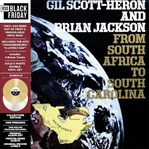 SCOTT - GIL HERON / BRIAN JACKSON - FROM SOUTH AFRICA TO SOUTH CAROLINA Vinyl Vinyl