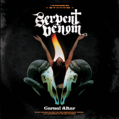 Serpent Venom - Carnal Altar Vinyl Vinyl