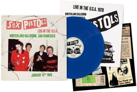 Sex Pistols - Live In The U.S.A. 1978 - Winterland Ballroom, San Francisco Vinyl Vinyl