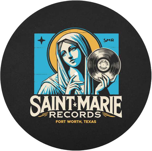 Saint Marie Records - Vinyl Slipmat