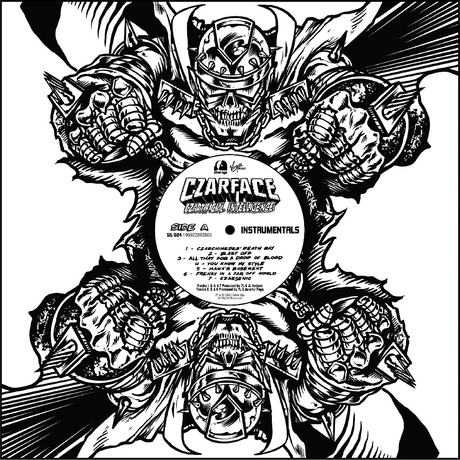 Czarface — Czartificial Intelligence Instrumentals — complete front sleeve
