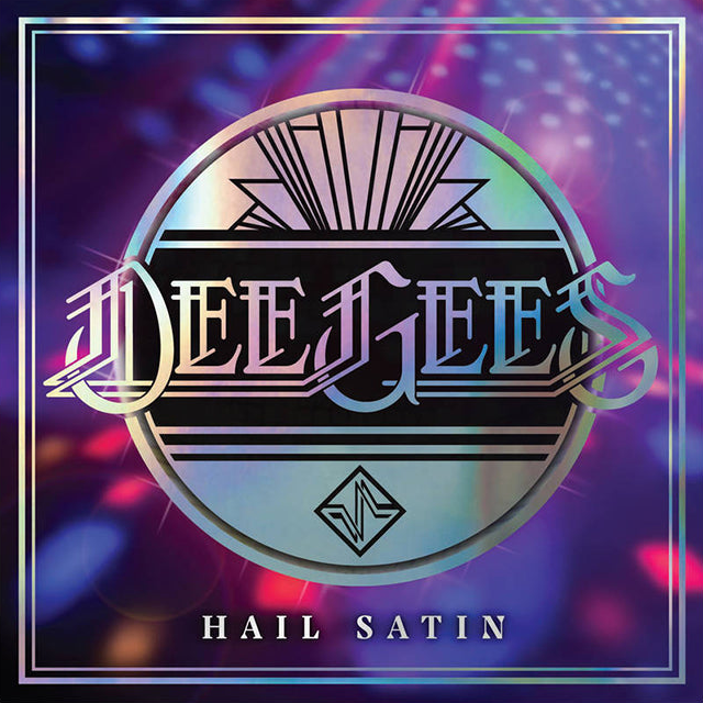 Dee Gees / Foo Fighters - Hail Satin — complete front cover