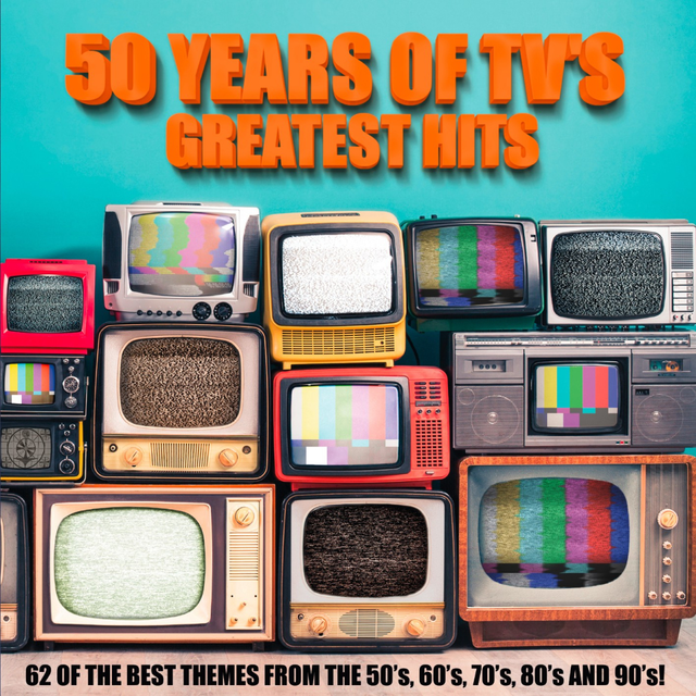 Various - 50 Years Of TV's Greatest Hits — complete front cover