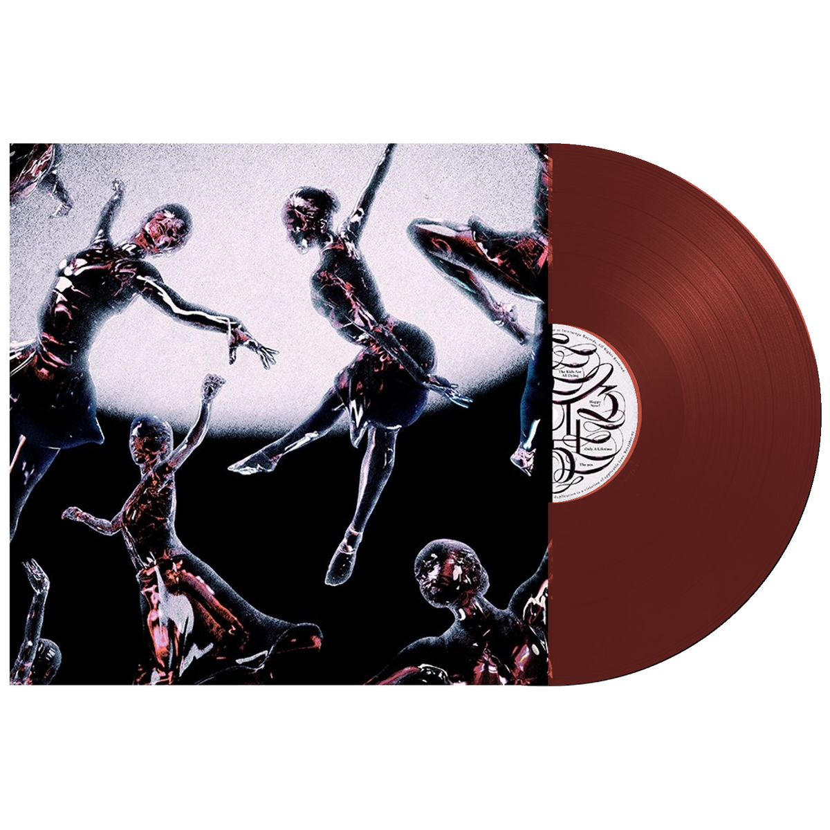 FINNEAS - Optimist — sleeve and matching vinyl on white